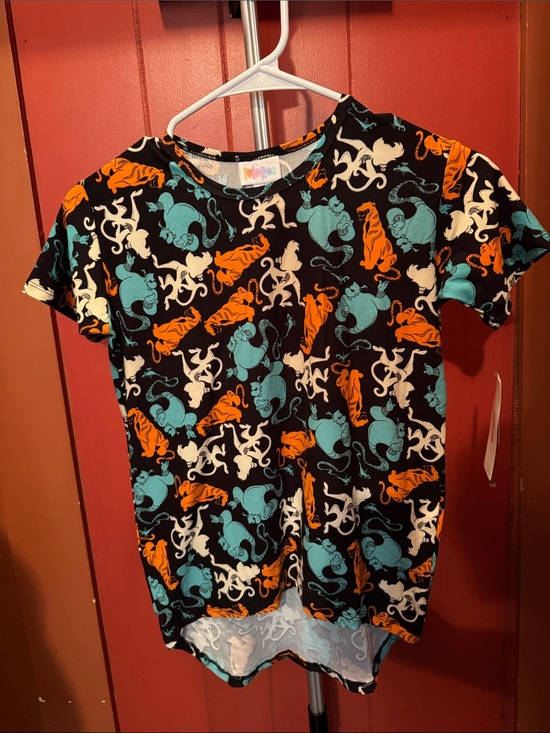 LuLaRoe Other - LuLaRoe Girl’s Disney Aladdin Shirt Size 8